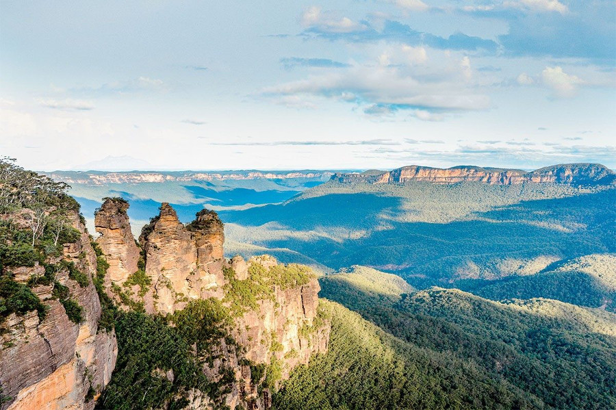 Blue Mountains, Australia @Quantas