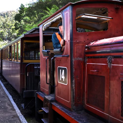 Walhalla vintage train, Australia