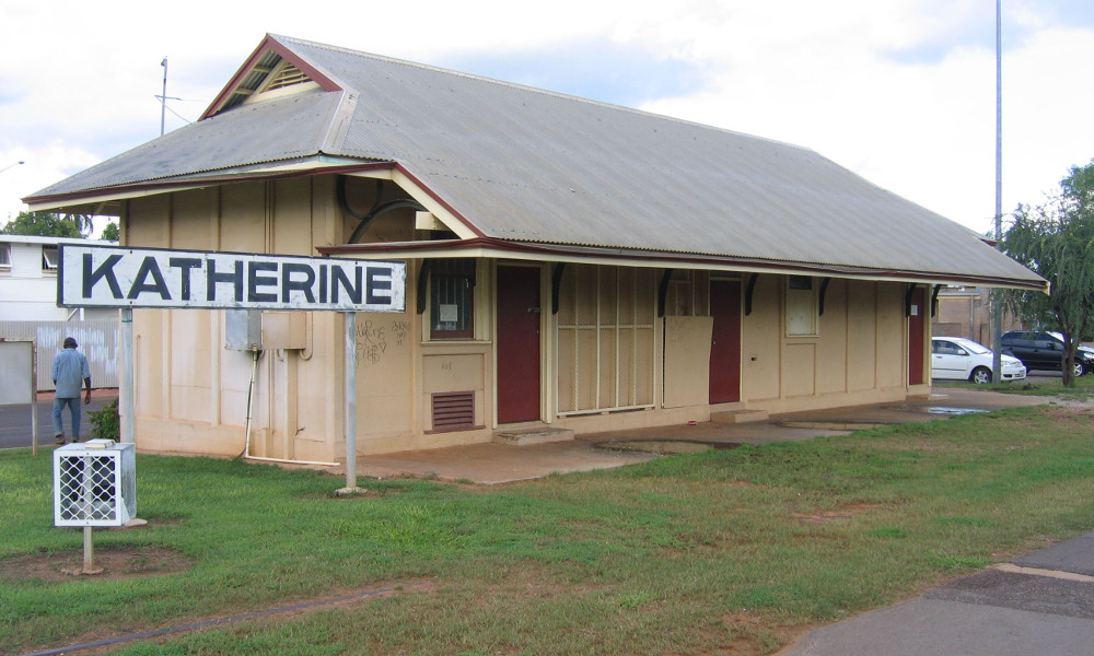 Katherine railway station, Australia @Wikimedia Commons
