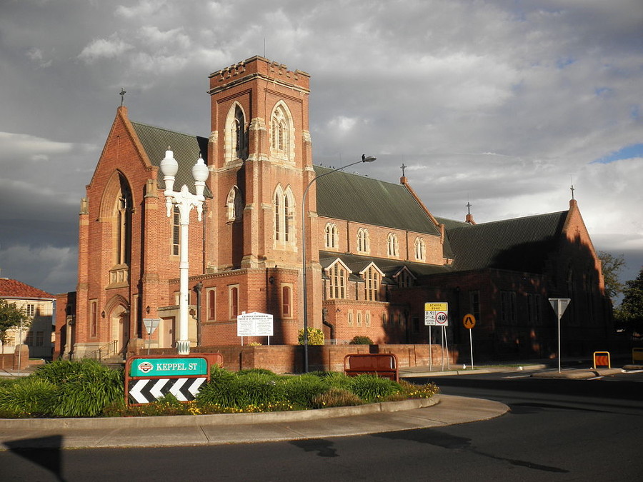Roman Catholic Cathedral, Bathurst, built 1861, Australia @CC BY-SA 3.0
