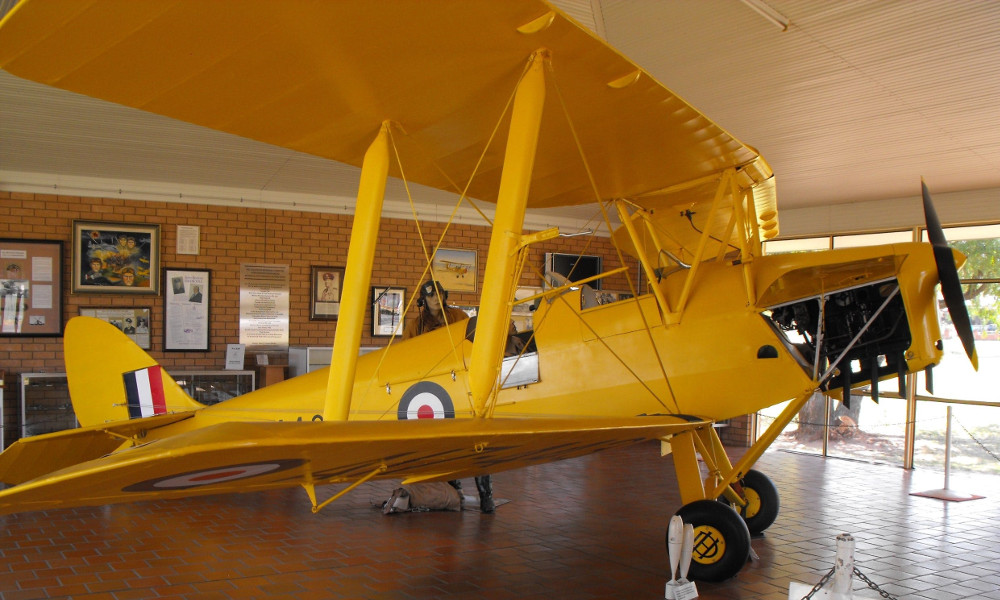 Tiger Moth Memorial, Narrandera, Australia @VisitNSW