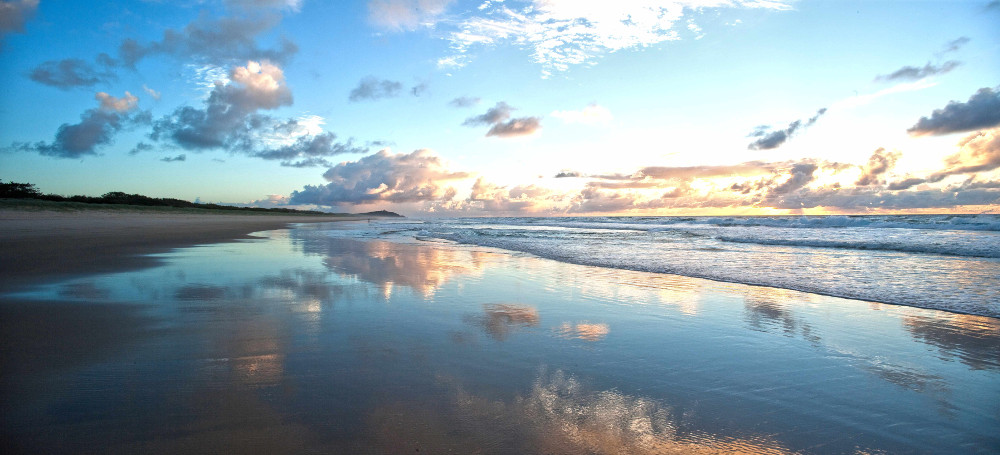 Moreton Island sunset, Australia