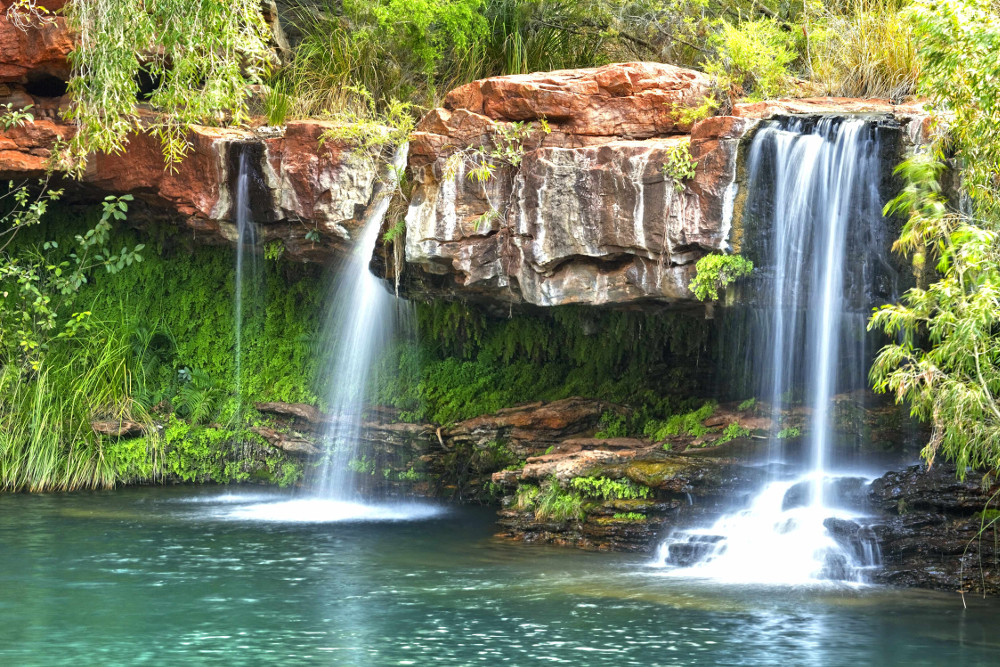Fern Pool in Karijini National Park, Australia