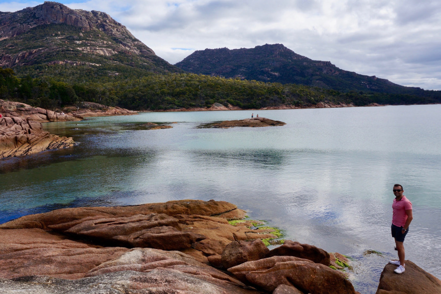 Honeymoon Bay, Freycinet National Park, Tasmania, Australia @The Well Travelled Family