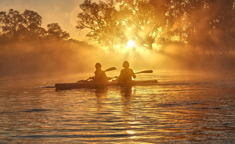 Kayak the Murray River within Murray River National Park, Australia