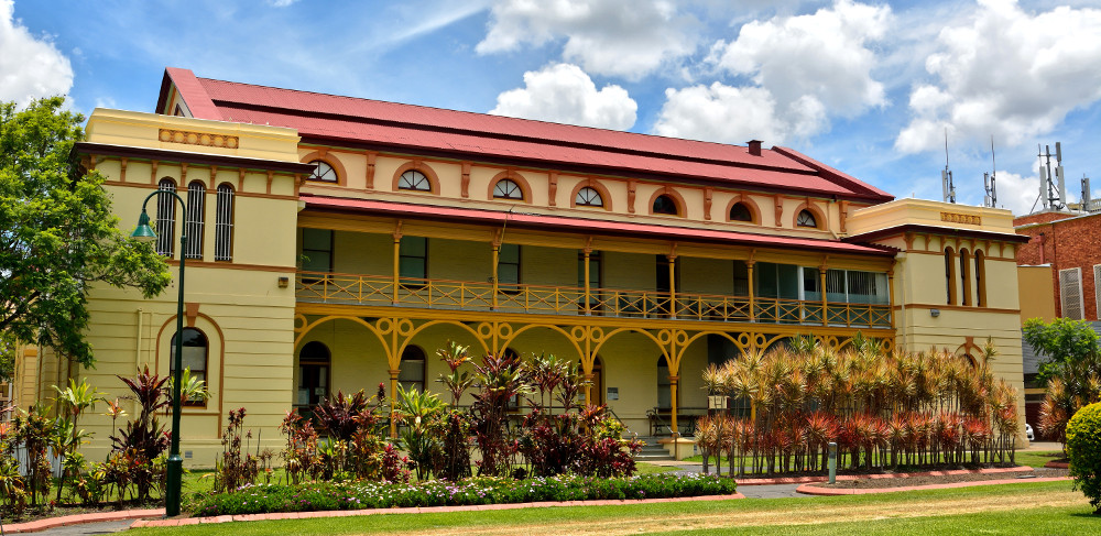 Maryborough Courthouse historic building, Queensland, Australia