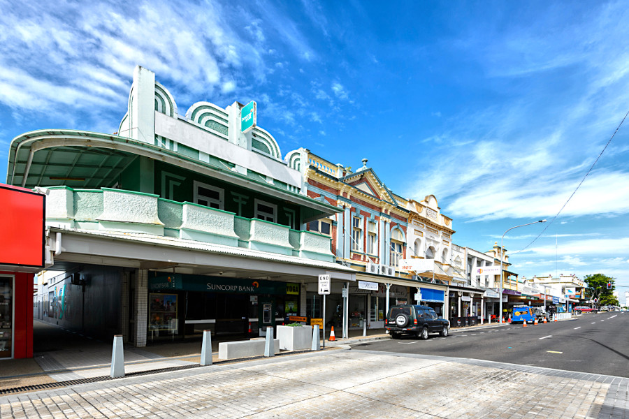 City Centre, Adelaide Street, Maryborough, Queensland, QLD, Australia